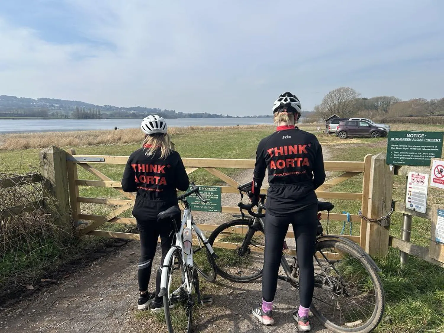 THINK AORTA charity bike ride honours Keynsham mum's memory