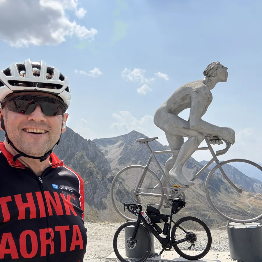 THINK AORTA® - 100 Mountains - Cent Cols Challenge