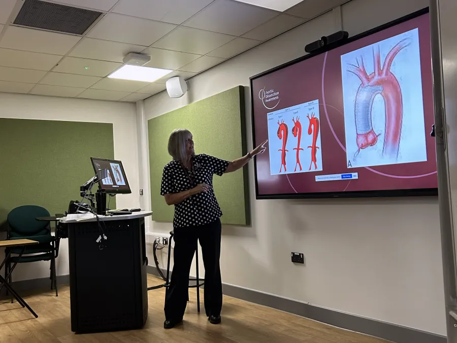Perfusion Students Learn About Aortic Dissection