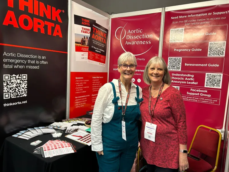 Aortic Dissection Awareness UK & Ireland Attends the Vascular Societies’ Annual Scientific Meeting 2025