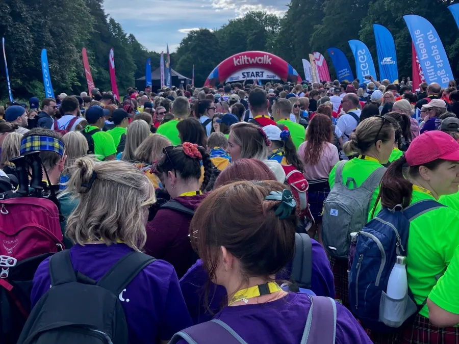 Walking for Awareness: April and Laura Take on the Aberdeen Kiltwalk