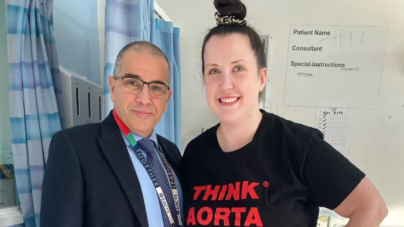 Sarah's aortic dissection patient story