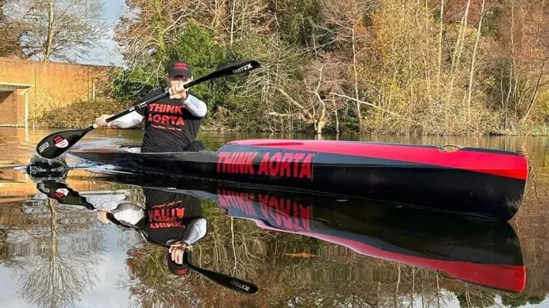 Kayaker sets off on world record challenge in memory of Mum