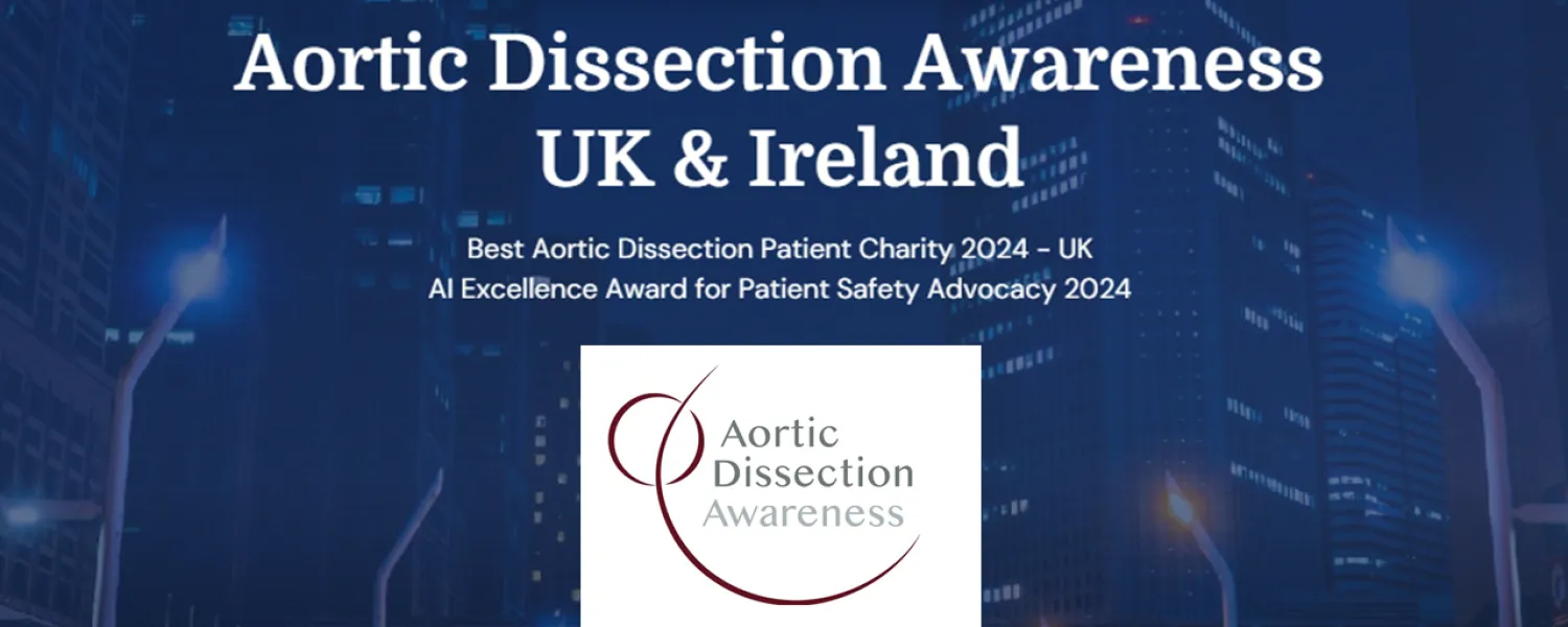 Aortic Dissection charity achieves dual recognition in international non-profit organization awards