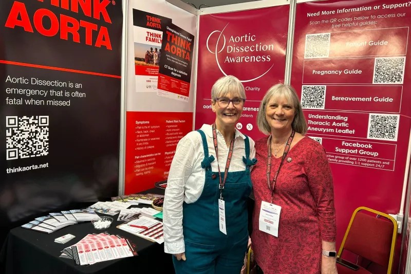 Aortic Dissection Awareness UK & Ireland Attends the Vascular Societies’ Annual Scientific Meeting 2025