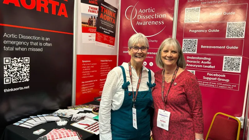 Aortic Dissection Awareness UK & Ireland Attends the Vascular Societies’ Annual Scientific Meeting 2025