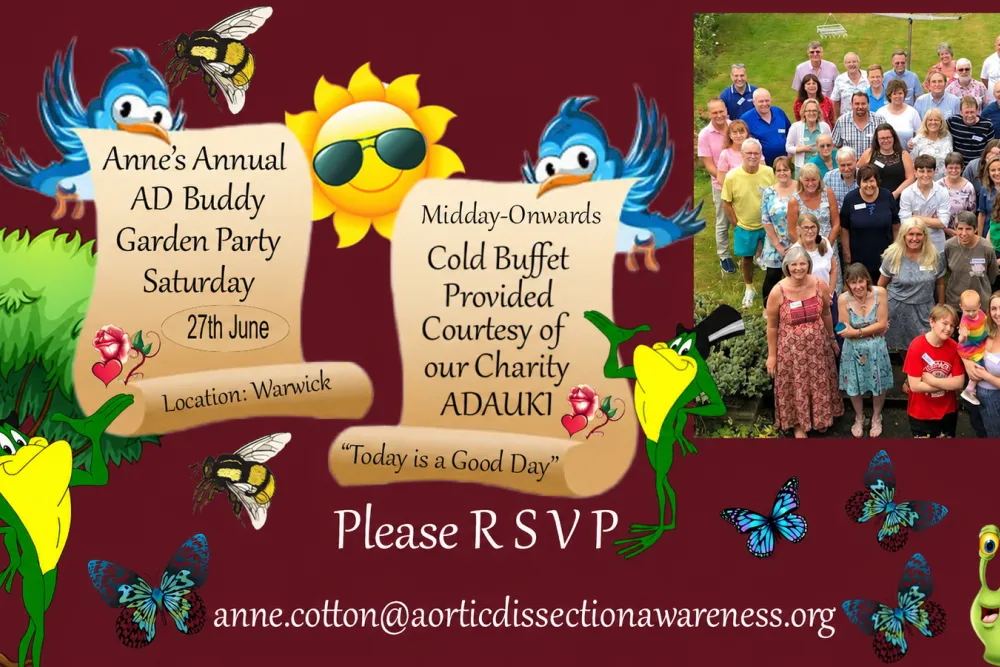 Anne's Annual Buddy Garden party