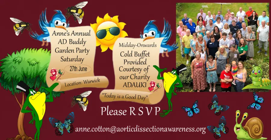 Anne's Annual Buddy Garden party