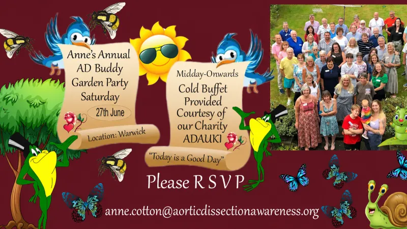 Anne's Annual Buddy Garden party