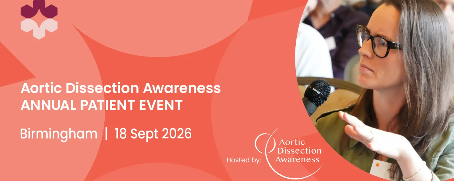 Registration Opens for Aortic Dissection Awareness Annual Patient Event 2026
