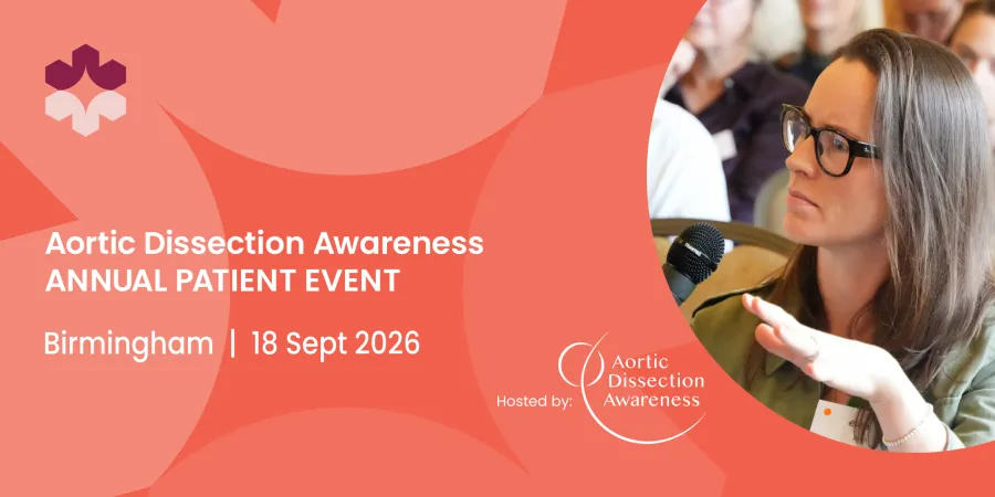 Aortic Dissection Awareness - Annual Patient Event 2026