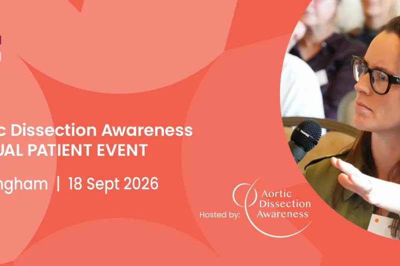 Registration Opens for Aortic Dissection Awareness Annual Patient Event 2026