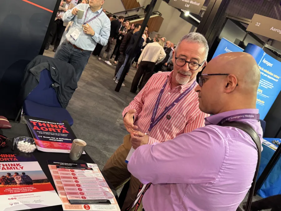 Aortic Dissection Awareness at RCEM Annual Conference, April 2026