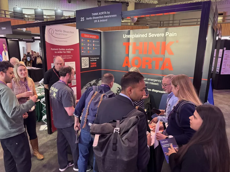 Aortic Dissection Awareness at RCEM Annual Conference, April 2026