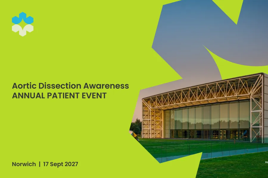 Aortic Dissection Awareness - Annual Patient Event 2027