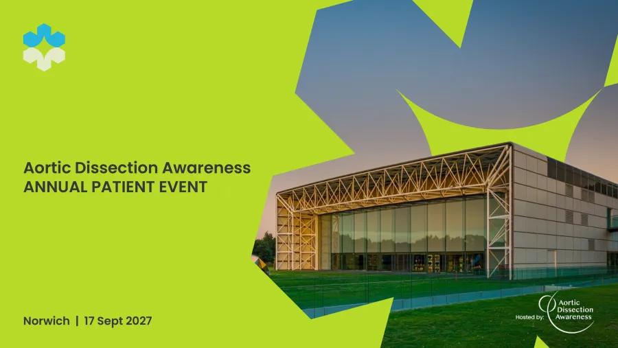 Aortic Dissection Awareness - Annual Patient Event 2027