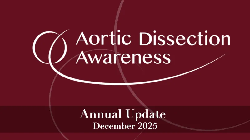 Chair Anne Cotton takes a look back at the past year, 2025.