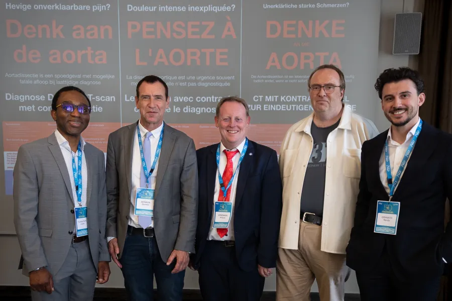 Welcome to Belgium -  the latest country to join the THINK AORTA Campaign