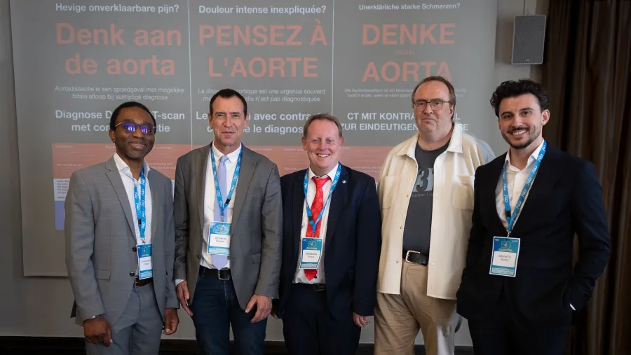 Welcome to Belgium -  the latest country to join the THINK AORTA Campaign