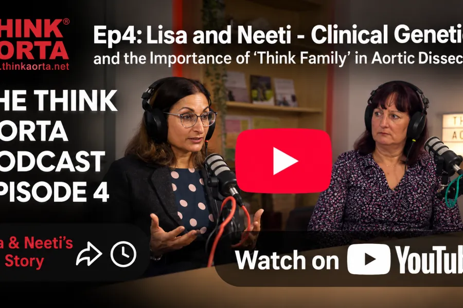 Episide 4 - THINK AORTA Podcast now live