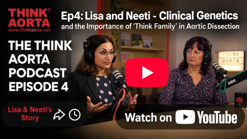 Episode 4 - THINK AORTA Podcast now live