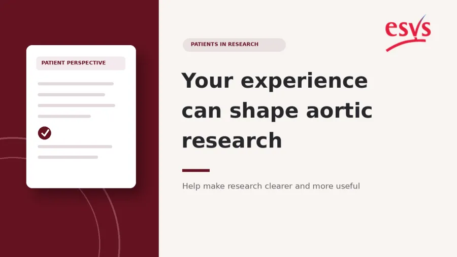 Help make aortic research clearer for patients