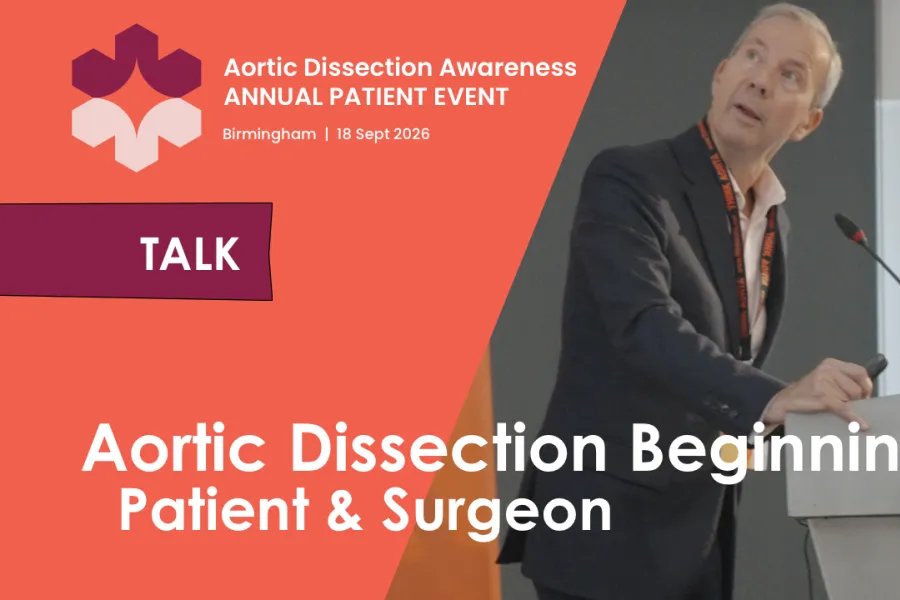 Aortic Dissection beginnings – a patient and surgeon narrative