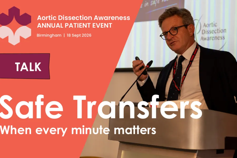 Safe Transfers - Dr Alistair Hellewell explores the challenges of safely transferring Aortic Dissection patients to specialist care.
